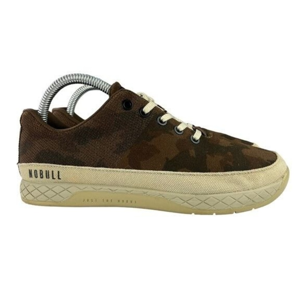 Nobull Sneakers‎ W8 M6.5 Brown Grizzly Camp Trainer Workout Shoes